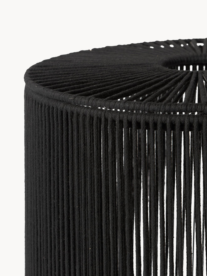 Set of 2 Woven Rope Laundry Baskets