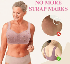 🔥Comfortable & Convenient Front Button Bra