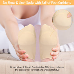 🔥2023 MOTHER'S DAY SALE - Sock-Style Ball of Foot Cushions for Women